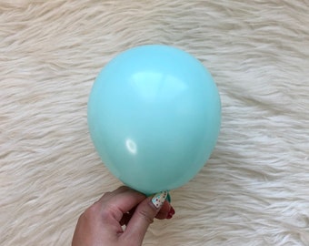 Mint 5 inch Latex Balloons/ Mini Balloons/ Small Latex Balloons/ Pastel Balloons/ Bachelorette Party Decors/ Birthday Balloons