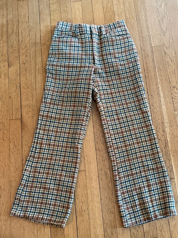1970s vintage wool disco pants 30” x 30” amazing!