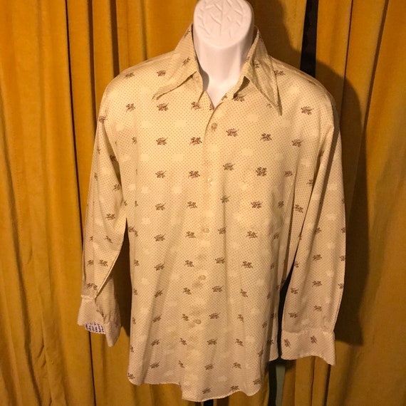 Vintage Kmart Dress Shirt Mens Medium - image 4
