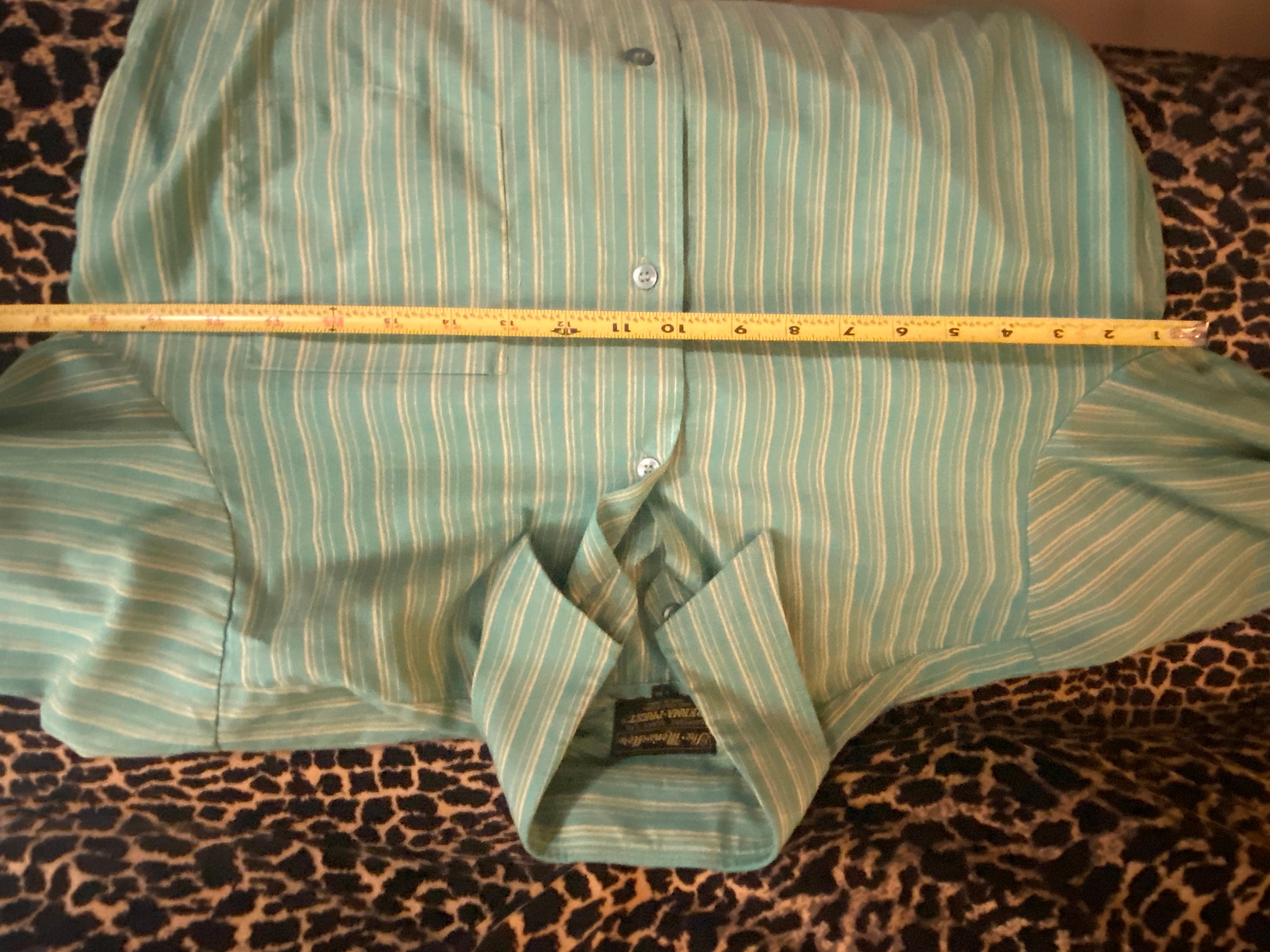 Green Striped Dress Shirt 2026.Vintage Sears the Men's Store Green Striped Dress Shirt Medium - Etsy