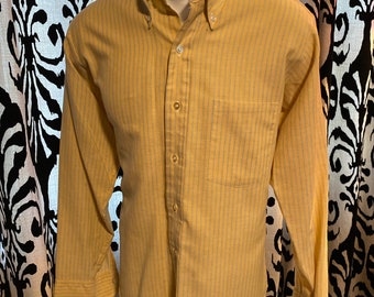 Vintage K-Mart Oxford Yellow Medium
