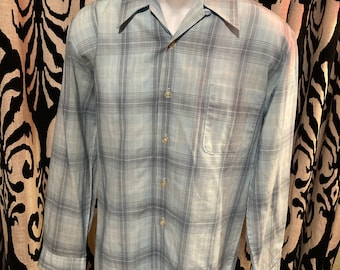 Camisa Vintage Park Lane de la década de 1970 de Simpsons Men's Small
