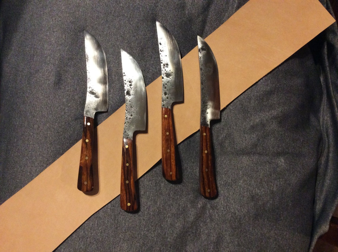 Hand 4 Pc. Steak Knife Set Etsy