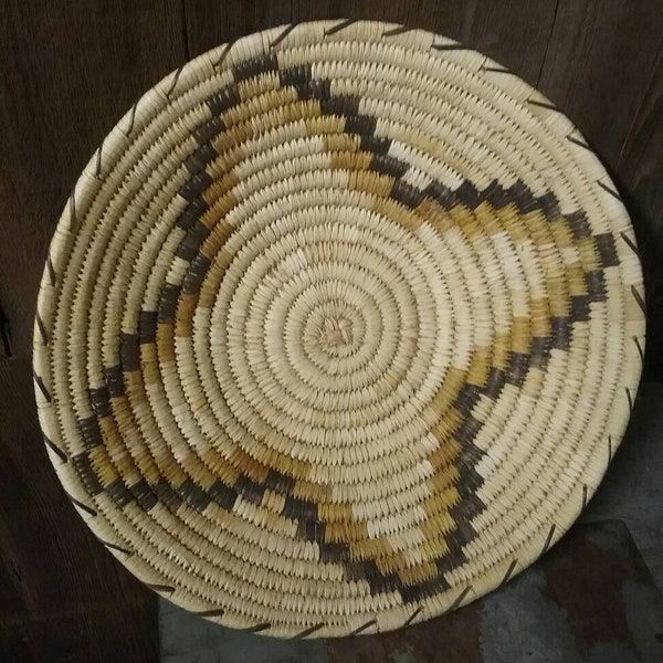 Handmade Basket Star Papago Indian / Tohono O'odham Nation  *Very Large*