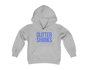 Glitter Sharks Team Hoodie (YOUTH SIZES)