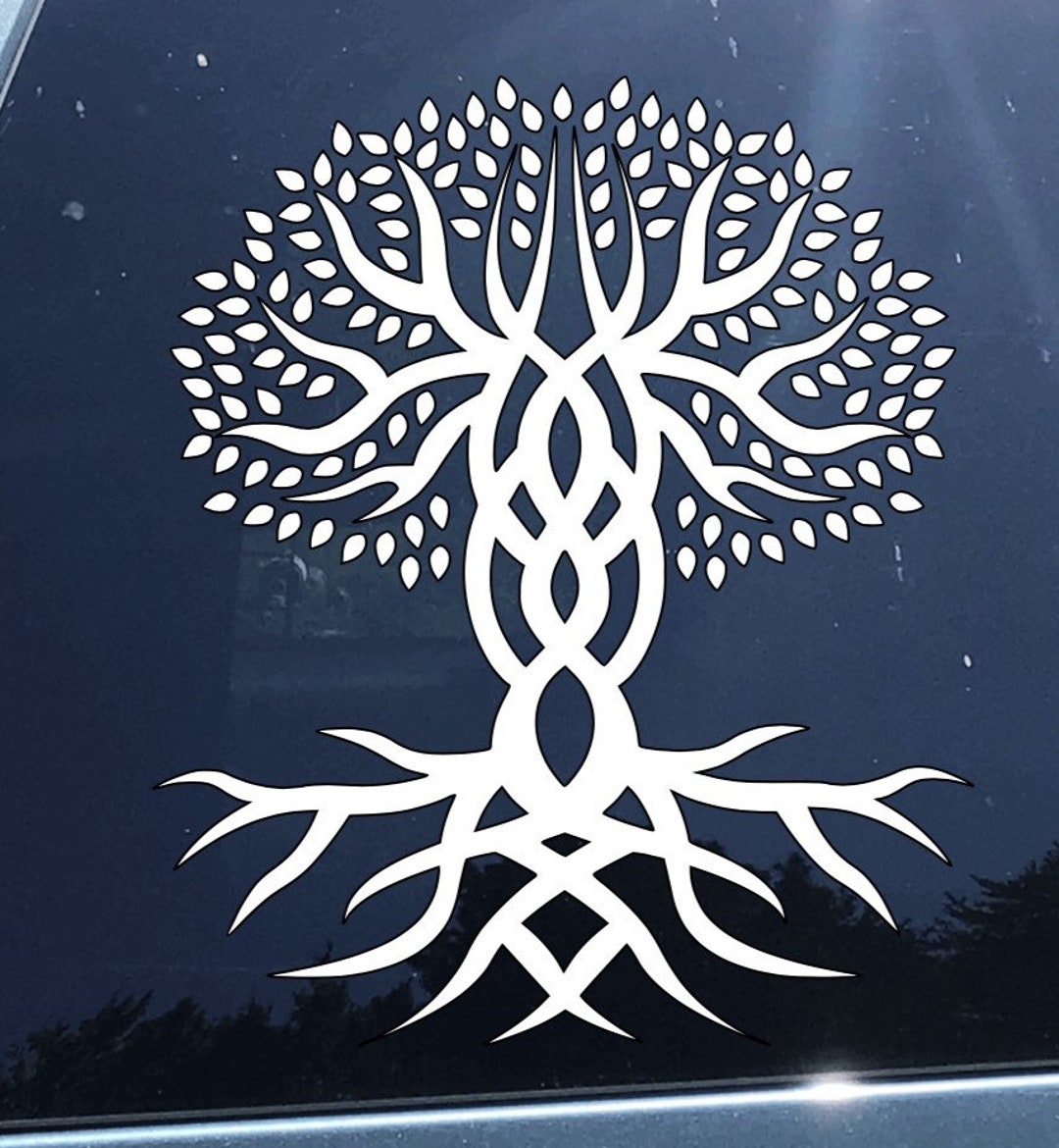 Tree of Life Vinyl Decal 2 Sizes Wall or Outdoor Application Etsy