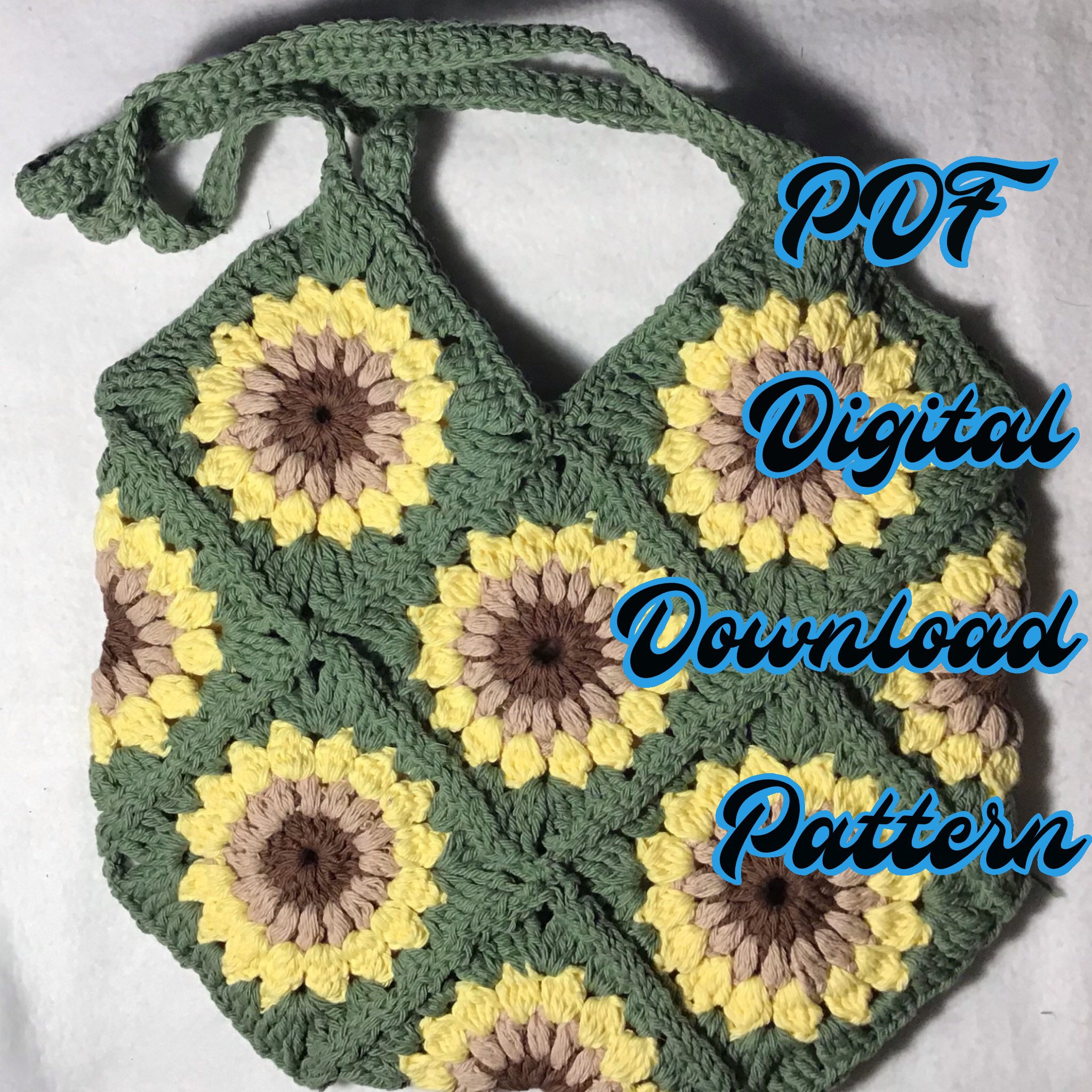 30 Boho Bag Crochet Patterns for Fringe, Florals, and Everyday Texture 23 Flower Granny Squares Boho Tote Pattern