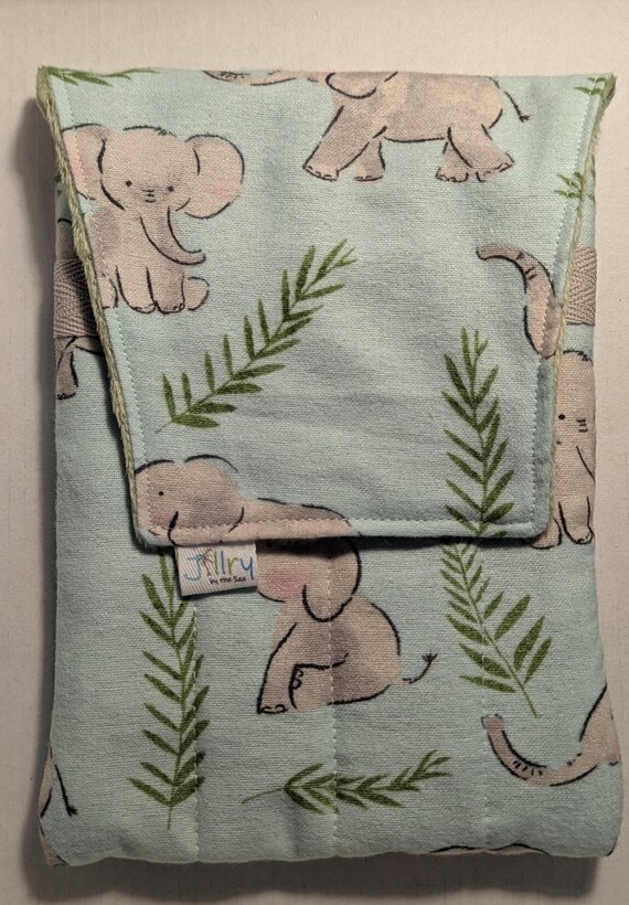 Fabric 8 Pen Pouch "Gatemouth" Elephant (reserved for Nichole)
