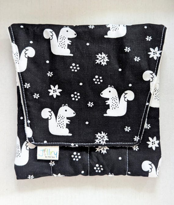 Fabric 8 Mini Pen Pouch "Gatemouth" Squirrels