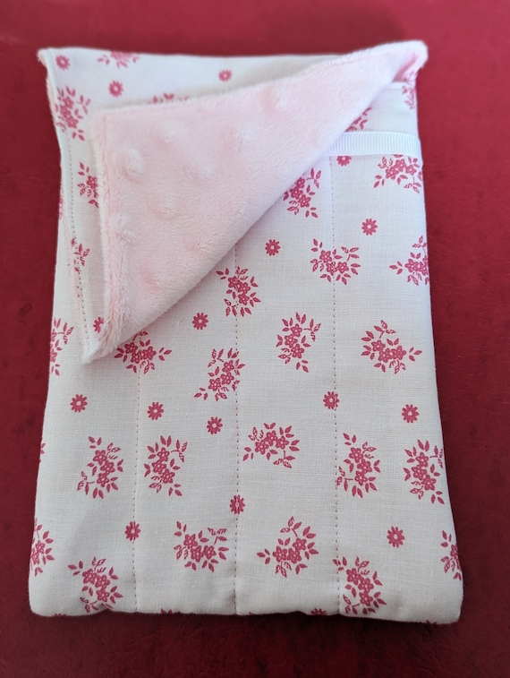Fabric 8 Pen Pouch "Gatemouth" Pink Blossom