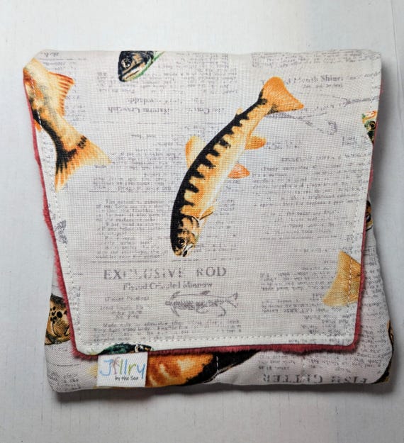 Fabric 8 Mini Pen Pouch "Gatemouth" Fish