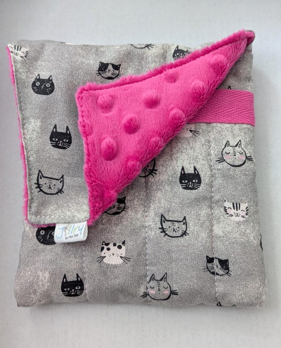 Fabric 8 Pen Case Mini  "G8mouth" Cat Faces