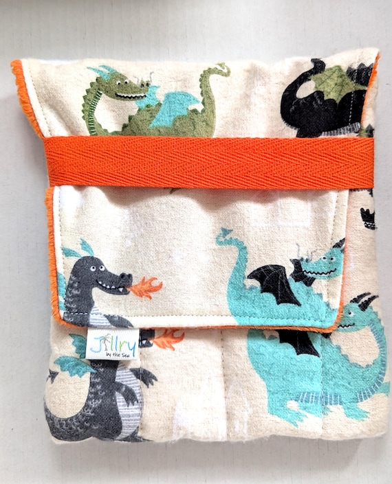 Fabric 8 Mini Pen Pouch "Gatemouth" Dragons