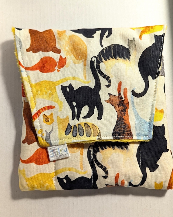 Fabric 8 Mini Pen Pouch "Gatemouth" Cats