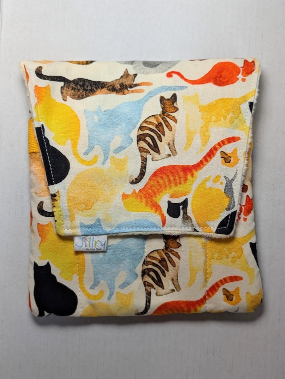 Fabric 8 Mini Pen Pouch "Gatemouth" Cats