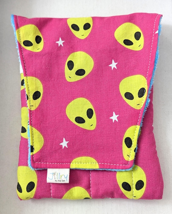 Fabric 8 Pen Pouch "G8mouth"  Aliens