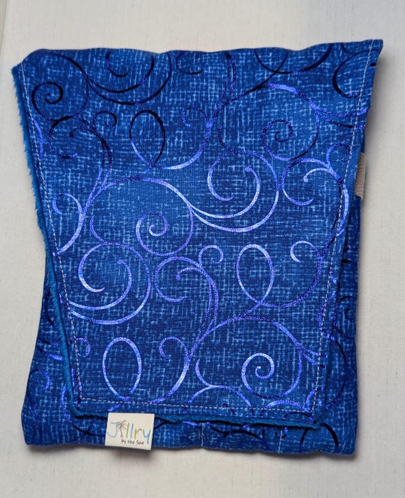 Fabric 8 Pen Pouch "Gatemouth" Blue Ribbon