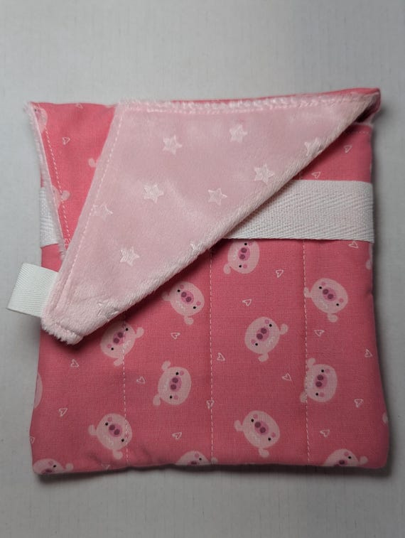 Fabric 8 Mini Pen Pouch "Gatemouth" Piglets