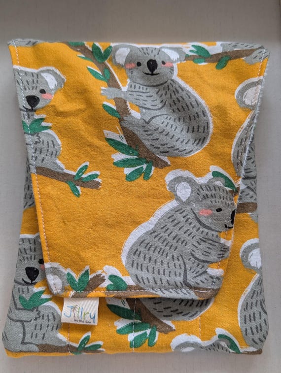 Fabric 8 Pen Pouch "Gatemouth" Koalas