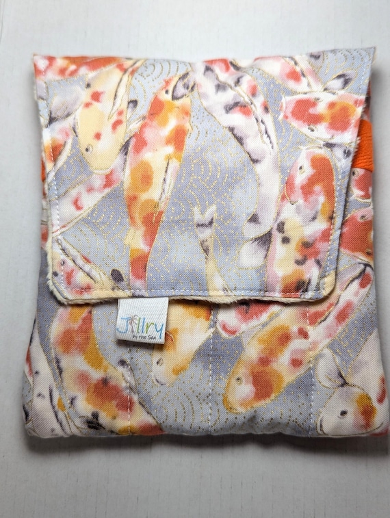 Fabric 8 Mini Pen Pouch "Gatemouth" Koi Fish