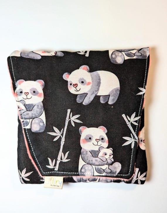 Fabric 8 Mini Pen Pouch "Gatemouth" Panda