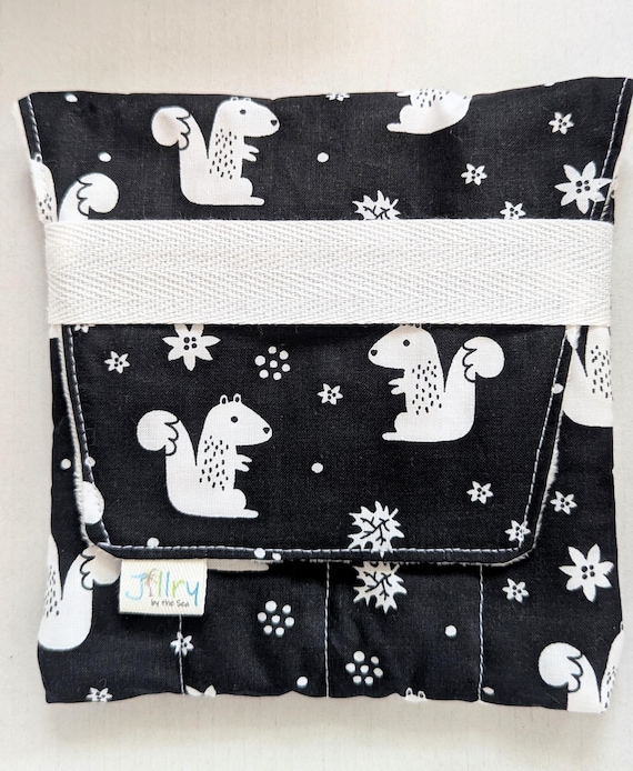 Fabric 8 Mini Pen Pouch "G8mouth" Squirrels
