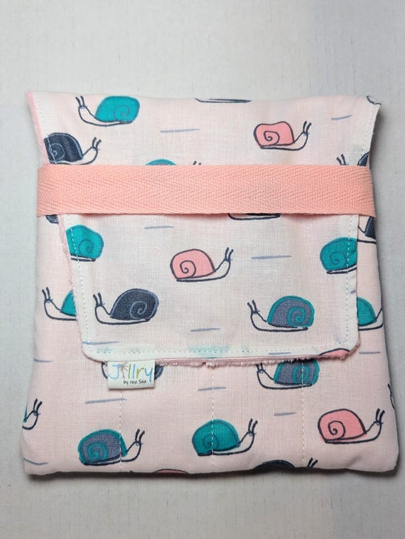 Fabric 8 mini Pen Pouch "Gatemouth" Snails