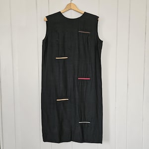 Vintage Bruce Arnold 100% Silk Mix Dress Gold Label Size 16