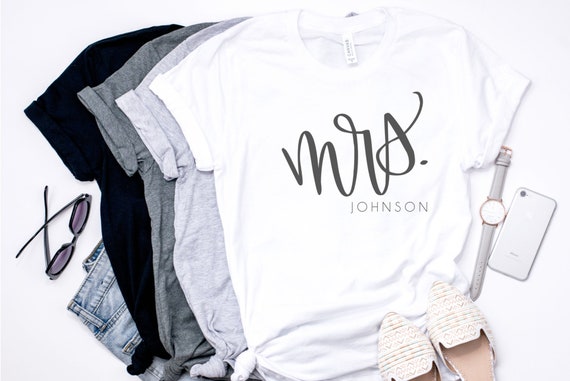 Honeymoon Shirt, Newlywed Shirt, Mrs Shirt, Wifey Shirt, Newlyweds, Honeymoon shirts, Bride Gift, Just Married Shirt, Wife Shirt