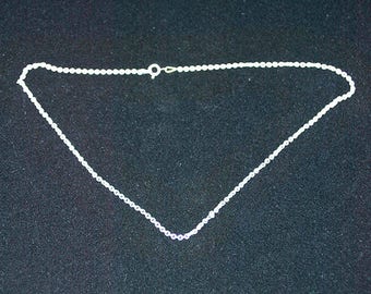 chain in sterling silver