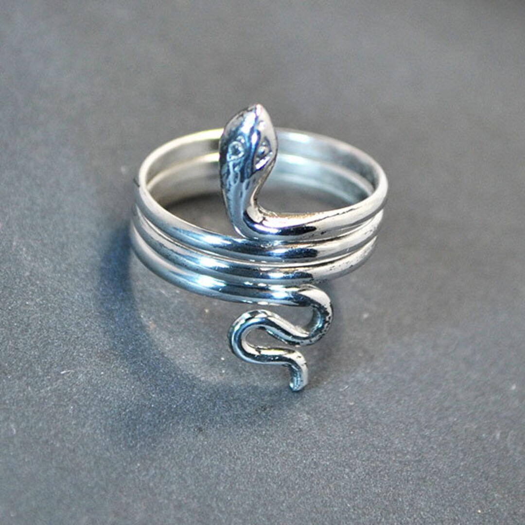 アクセサリー 62 All Blues Snake ring thin silver 62 All Blues Snake ring thin silver