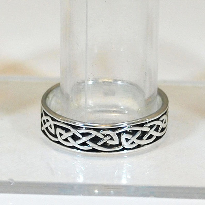 Sterling silver ring image 7