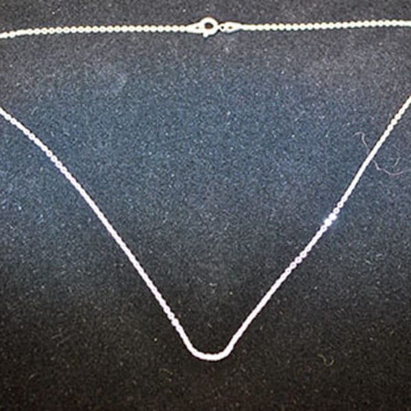 Silver chain in sterling silver