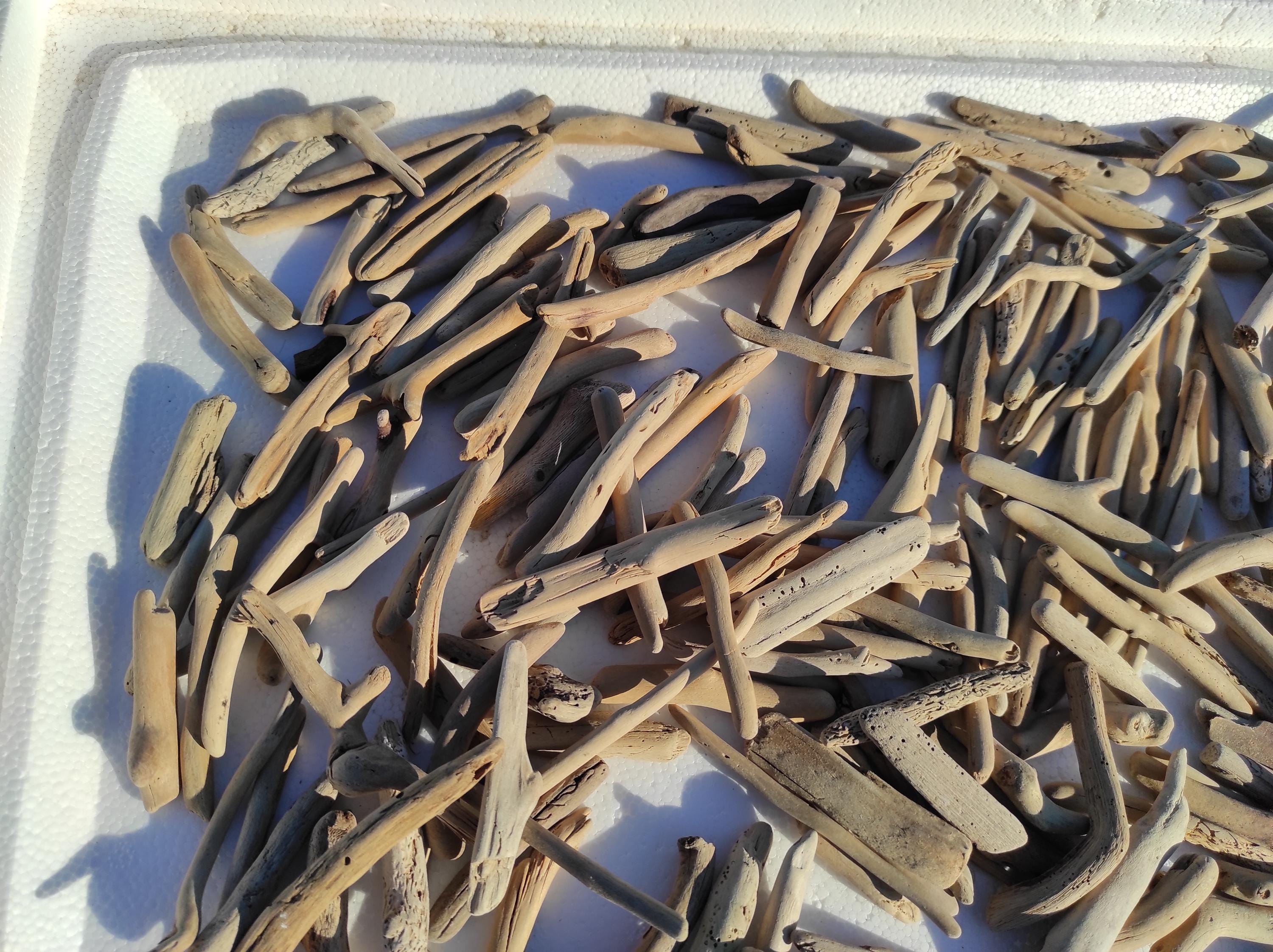 MagiDeal Lot De 100 Bâtons De Branche En Bois Pièces De Bois