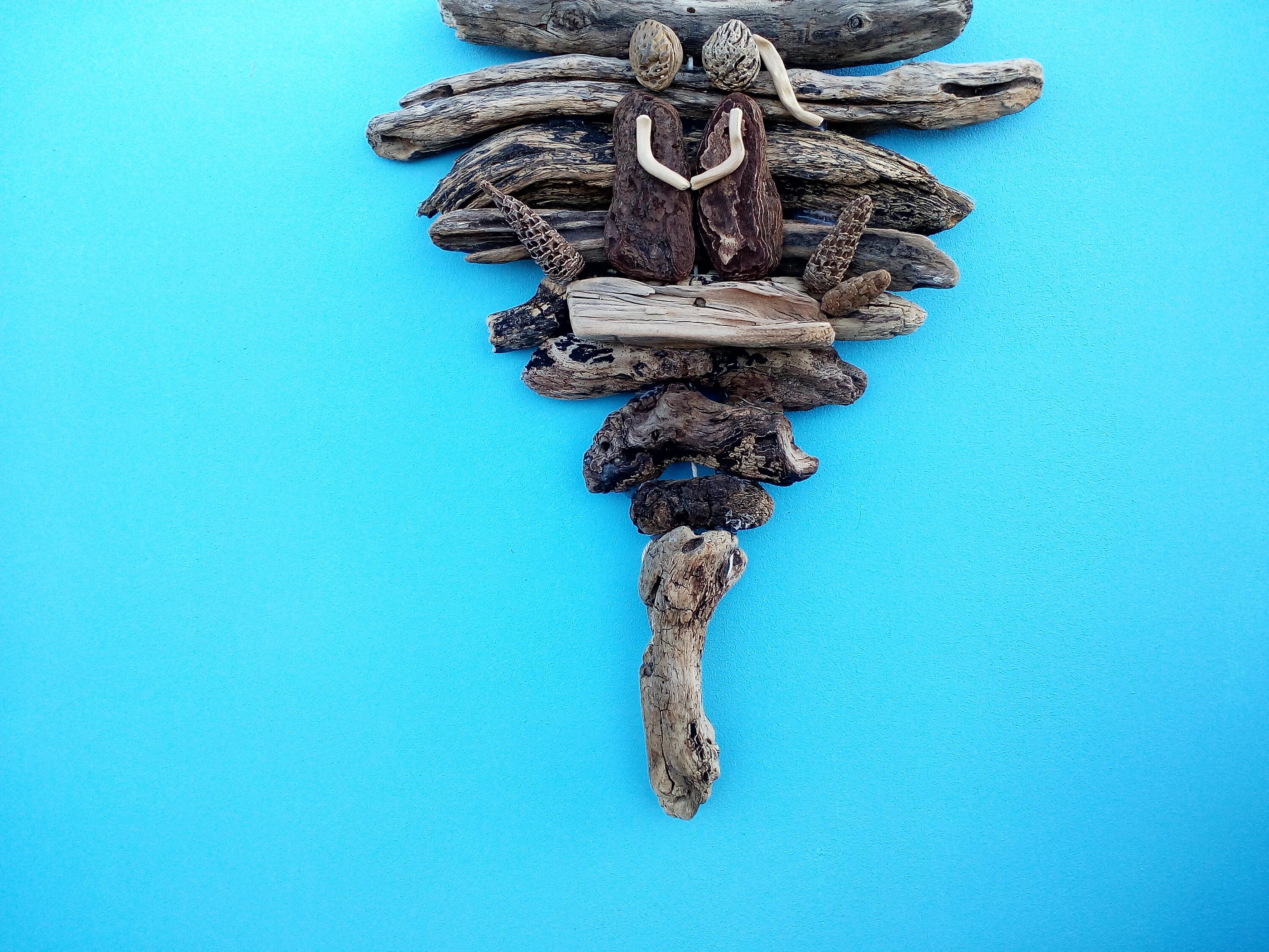 Treibholz Wandkunst von zwei Seelenverwandten teilen einen | Etsy