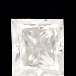 2.98 Ct Moissanite Diamond, Princess Cut Moissanite, White Moissanite, Moissanite Gemstone, Loose Moissanite, Real Moissanite GN132