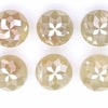 100 Pcs Natural Loose Diamonds: Round G-H Color, I1-I3 Clarity For Crafting