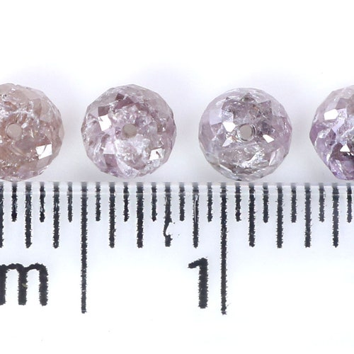 Natural Loose Bead Pink Gray shops Color Diamond 1.10 CT 3.35 MM Bead Shape Rose Cut Diamond N672