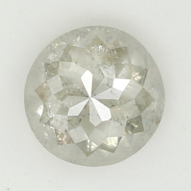 0.56 Ct Natural Loose Diamond, Rose Cut Diamond, Grey Rose Cut, Round Cut shops Diamond, Rustic Diamond, Round Shape Diamond N9506