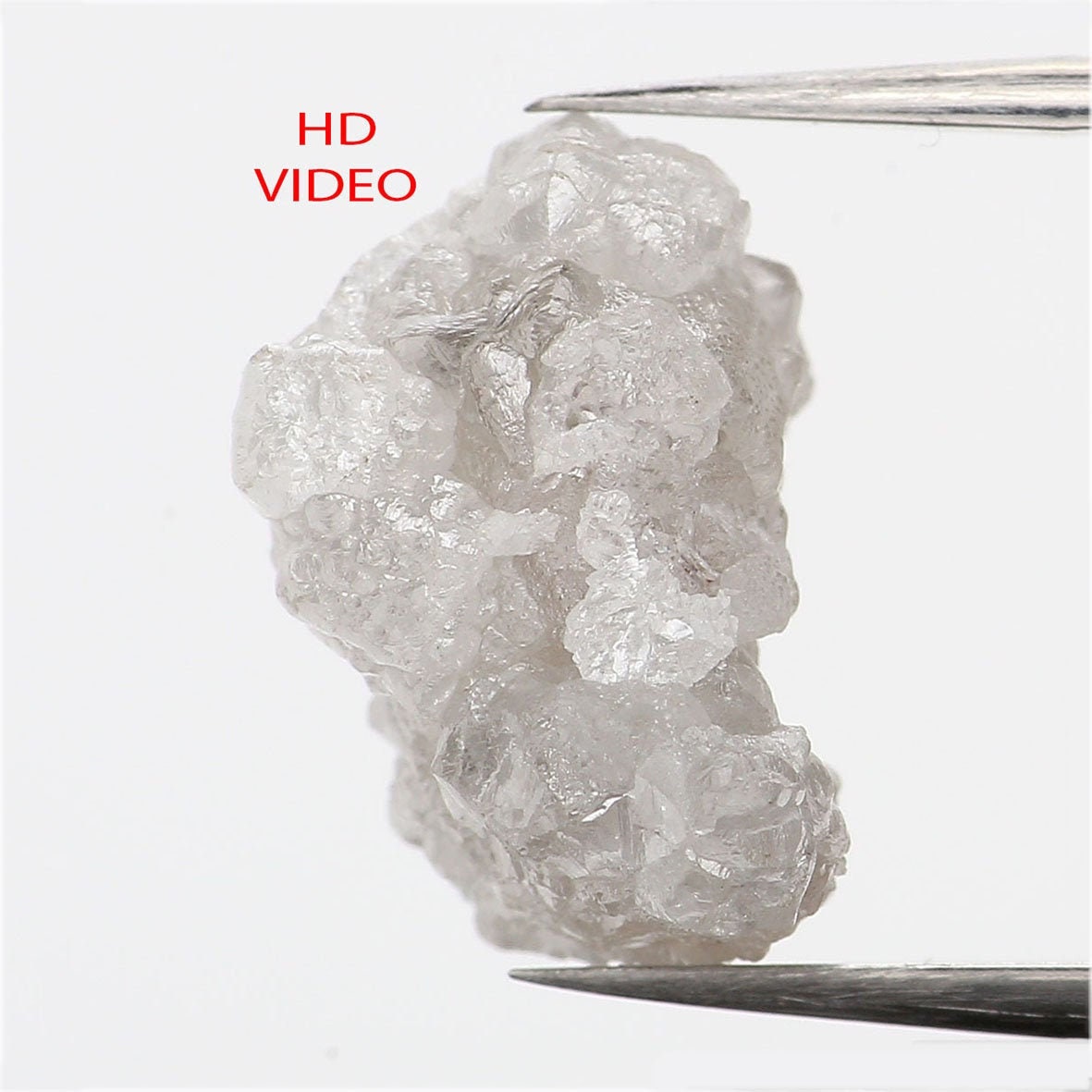 5.54 Ct Natürlicher lockerer Diamant Rohdiamant grauer | Etsy