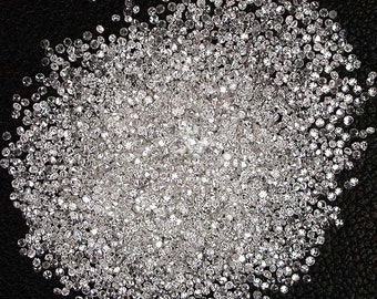 Natural Loose Diamond 100% Real Round I1-I3 Clarity G-H White Color 100 Pcs Lot NQ32