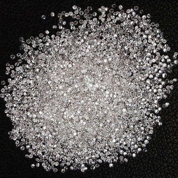 Natural Loose Diamond 100% Real Round I1-I3 Clarity G-H White Color 100 Pcs Lot NQ32