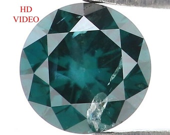 0.33 CT Natural Loose Round Diamond Blue Color Diamond Natural Loose Diamond 4.30 MM Round Brilliant Cut Diamond Round Shape Diamond NQ7757