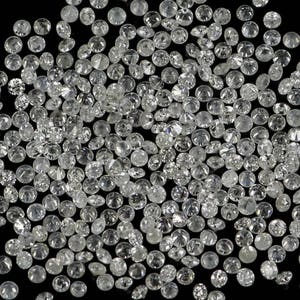 Natural Loose Diamond Round G-H Color I1-I3 Clarity 0.70 To 1.10 MM 50 pcs NQ5