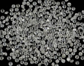 Natural Loose Diamond Round G-H Color I1-I3 Clarity 0.70 To 1.10 MM 50 pcs NQ5