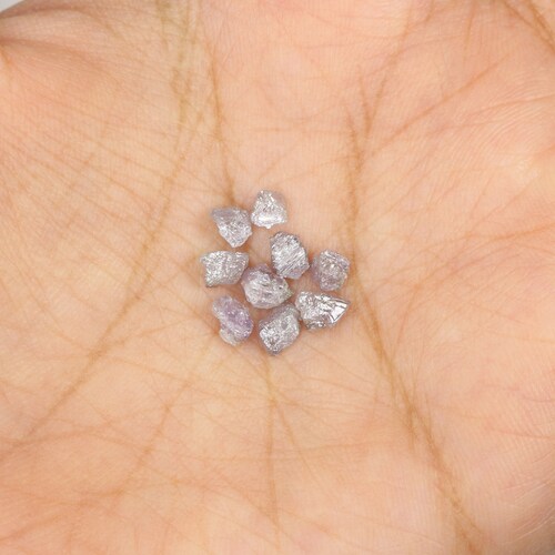 Natural Loose Rough Diamond Pink Color 2.68 CT 3.50 MM Rough Shape Diamond shops N113