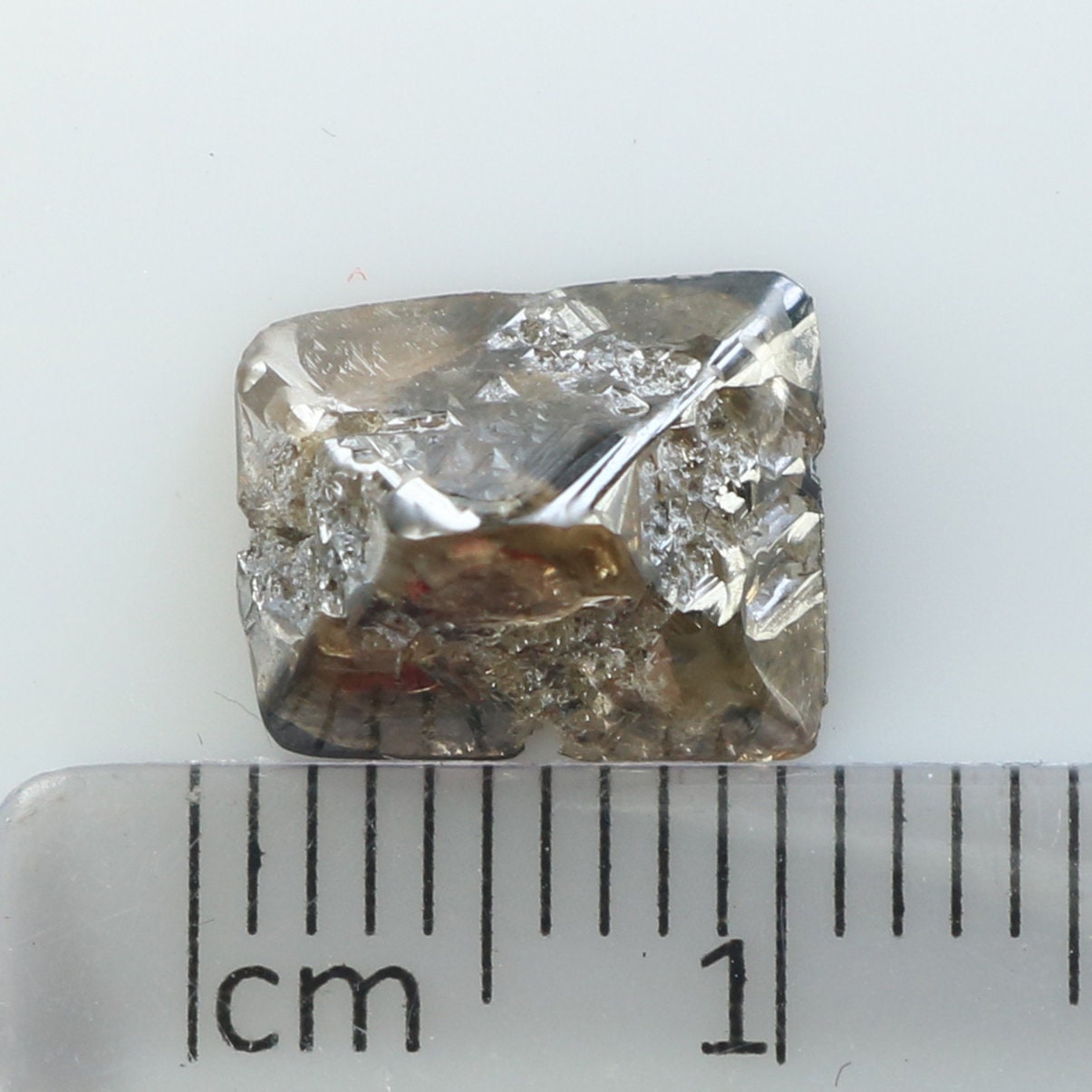ＣＤ　ダイアモンド・イン・ザ・ラフ　ＤＩＡＭＯＮＤ　ＩＮ　ＴＨＥ　ＲＯＵＧＨ 2.81 Ct Natural Loose Diamond Rough Brown Color I3 Clarity