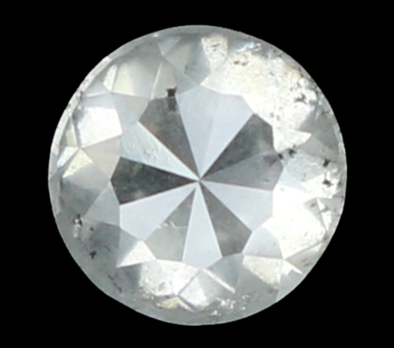 0.29 Ct Natural Loose Diamond Round Rose Cut White Color I1 shops Clarity 4.10 MM N7794