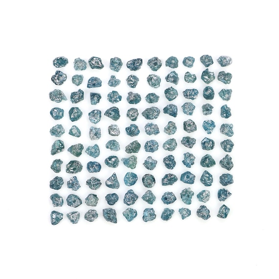 20 Carats De Diamants Bruts Naturels Blancs - Tailles 1,5 à 2,5 Mm - Perles Non Taillées - Qualité Industrielle - Sans Conflit