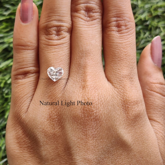 Diamante Certificato GIA - 0.59 Ct Colore D Purezza VS2 Taglio - Foto 10